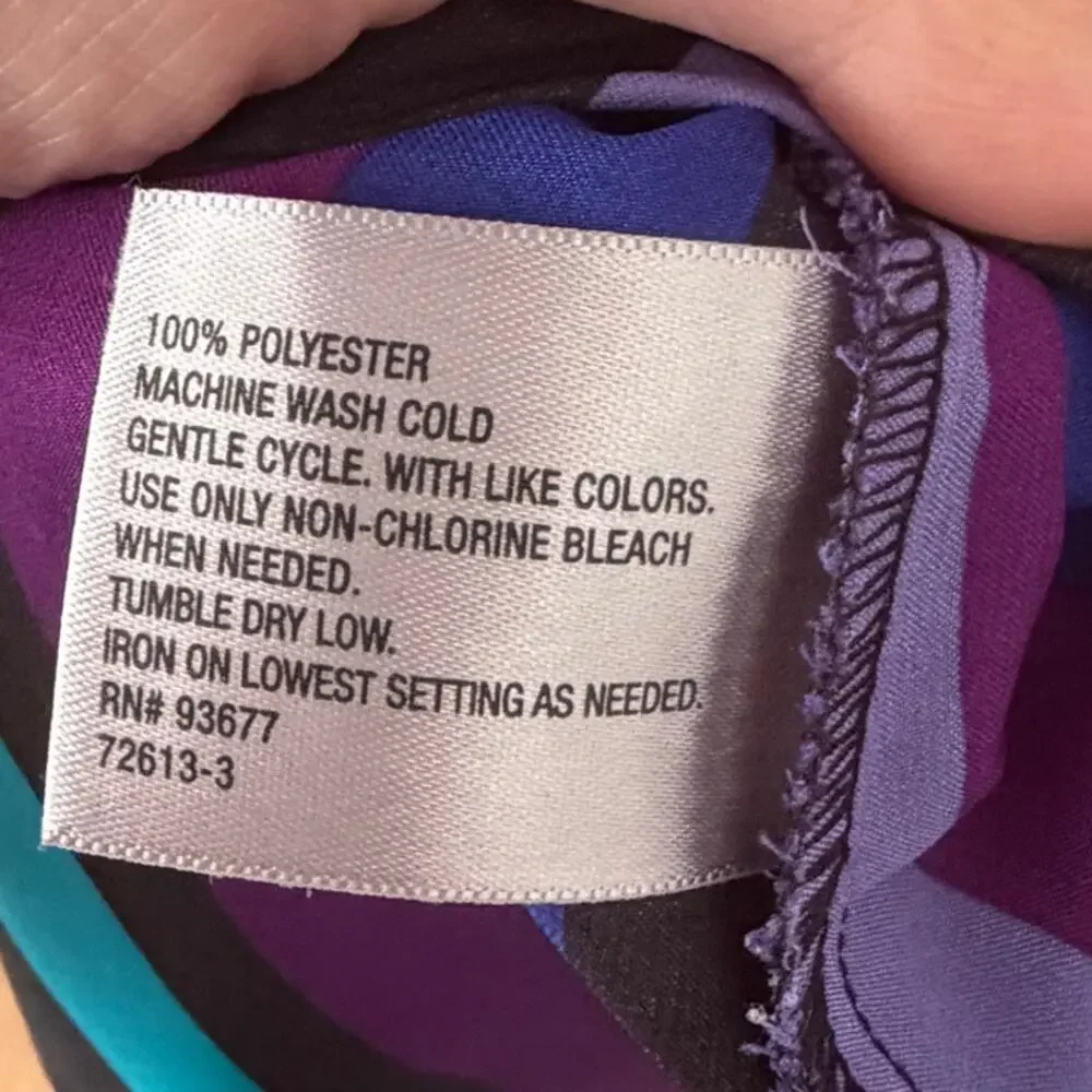 Women's Worthington Striped Summer Flowy Maxi Dress Size 10 - Picture 6 of 10